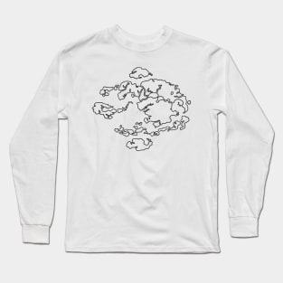 Avatar Map Outline Long Sleeve T-Shirt